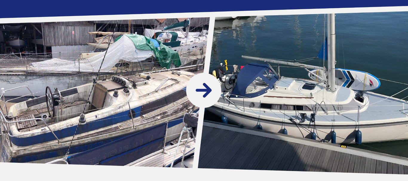 A Seasafe Dandy removed from customers yard